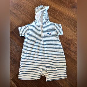 Kissy Kissy French terry romper 6-9m